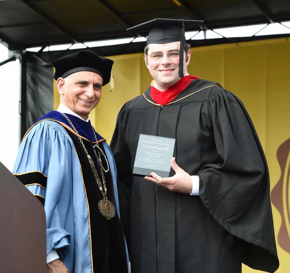 AKCG President Named Rowan University’s “Distinguished Alumnus”