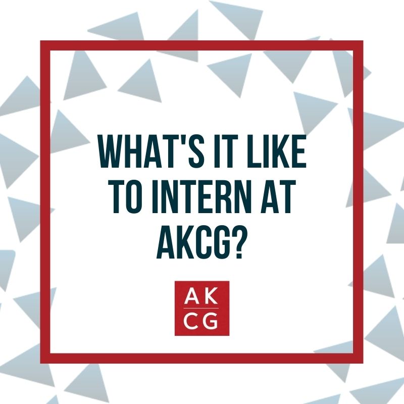 AKCG Internship Blog - Spring 2021