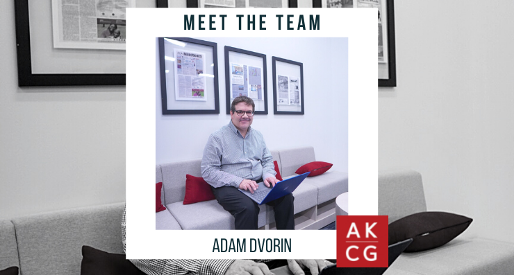 AKCG Meet the Team Series: Adam Dvorin